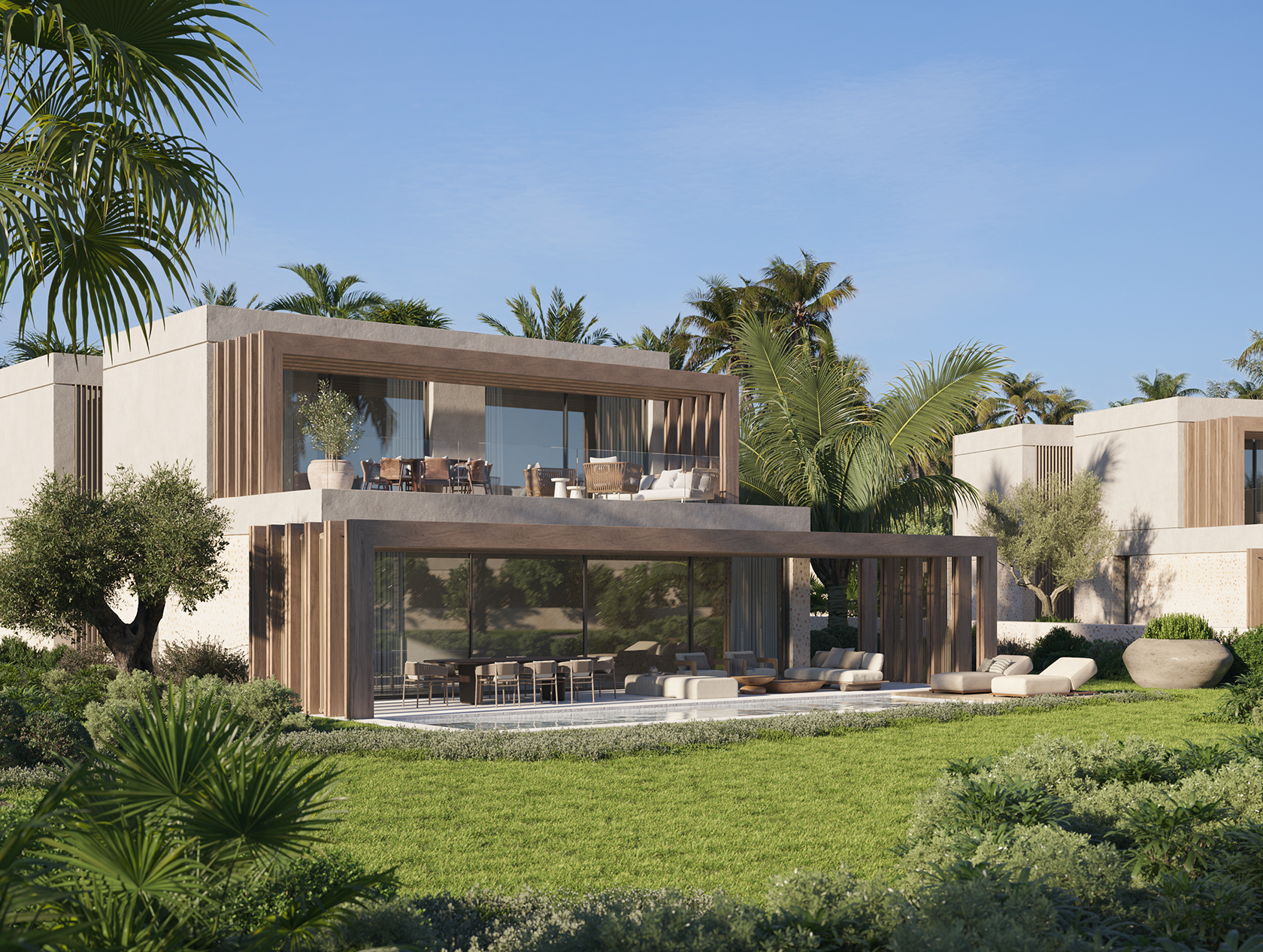 Villas crafted to offer open, airy living spaces with a sense of calm.